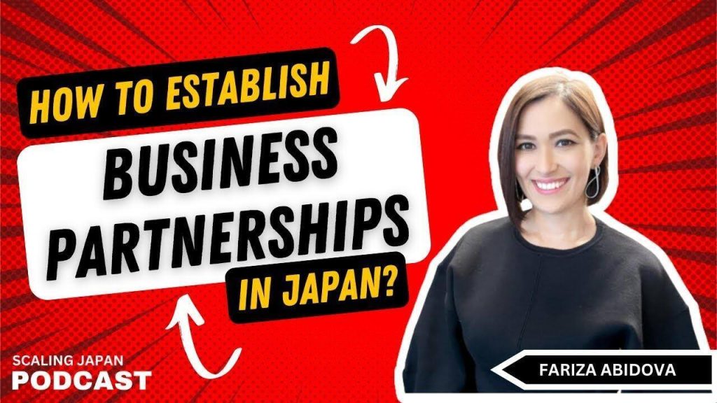 how to establish business partnership in japan