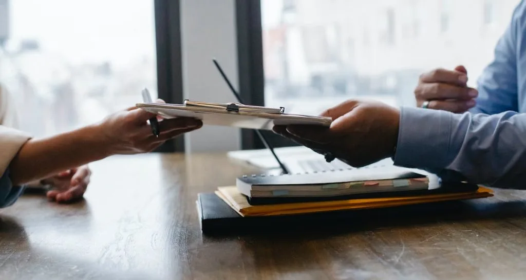 human resource department with employee